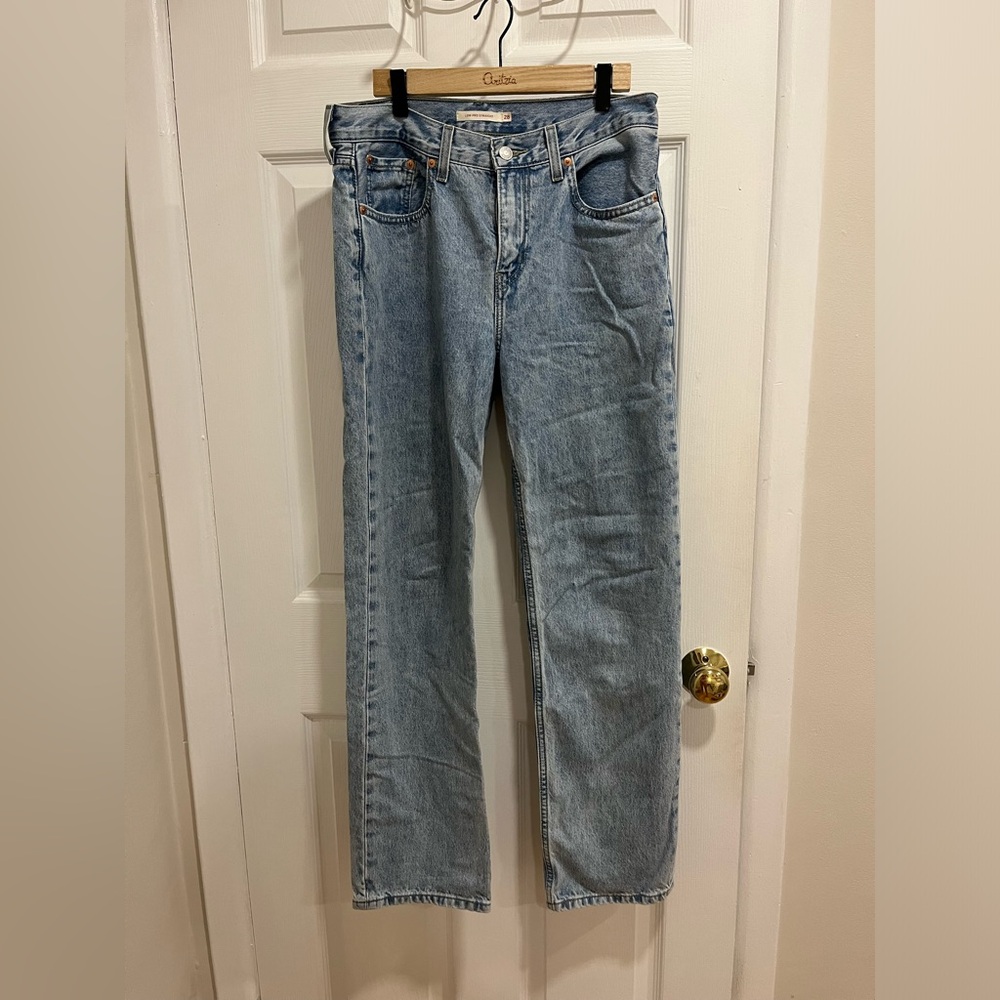 Levi’s Low rise baggy denim jeans